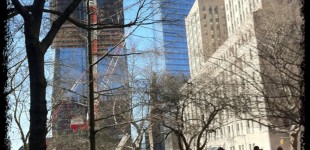 Freedom Tower Erection. New York City, New York United States